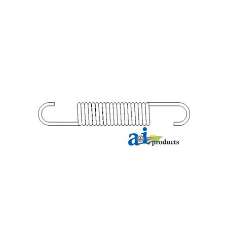 A & I Products Spring, Brake Shoe Adjusting 3.95" x7.2" x0.7" A-49141